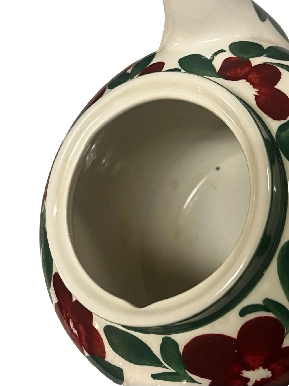 Rare Arabia Finland Purpuri Jenkka Ulla Procope Teapot Lid 1960's Floral Signed